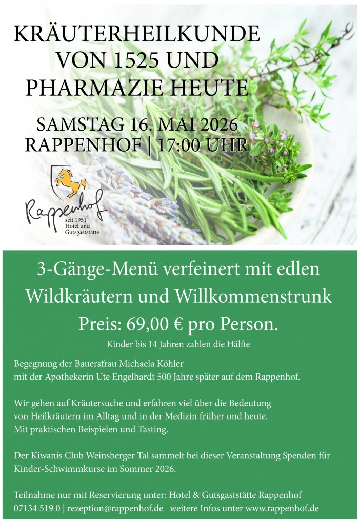 Veranstaltung Rappenhof Kräuter
